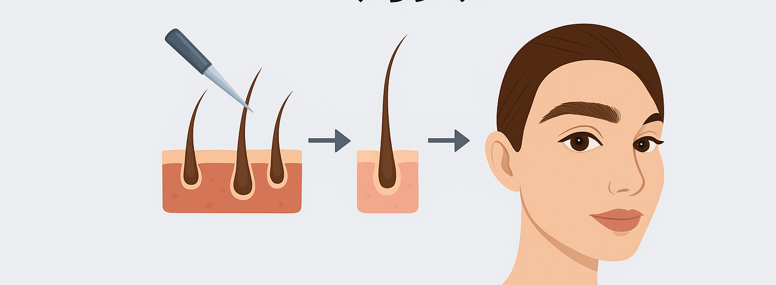 کاشت ابرو به روش FIT؛ طبیعی‌ترین انتخاب برای زیبایی چهره
