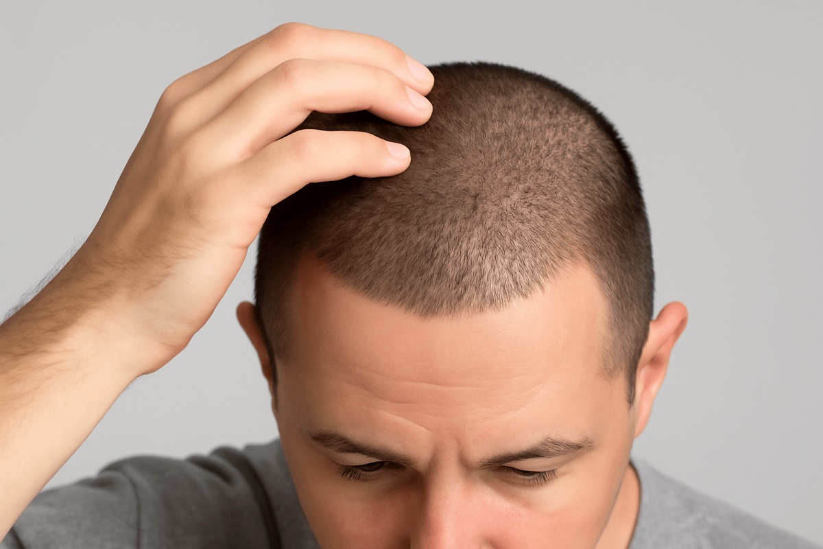 ماساژ موهای کاشته شده و نحوه انجام آن