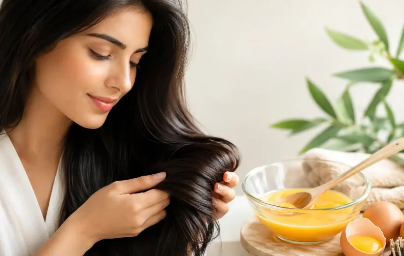 تقویت ریشه مو با زرده تخم‌مرغ؛ فواید، روش استفاده و واقعیت علمی