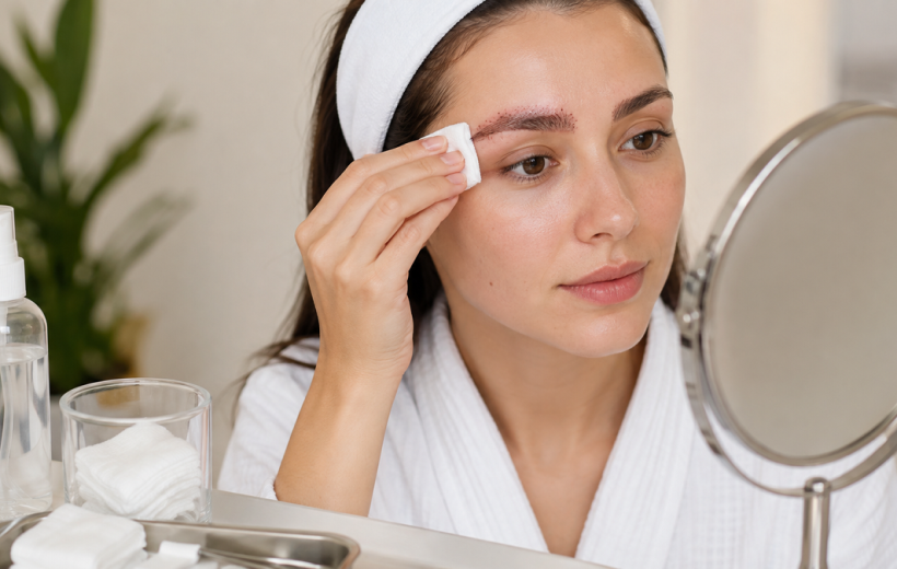 مراقبت بعد از کاشت ابرو؛ از روز اول تا نتیجه نهایی چه کارهایی انجام دهیم؟