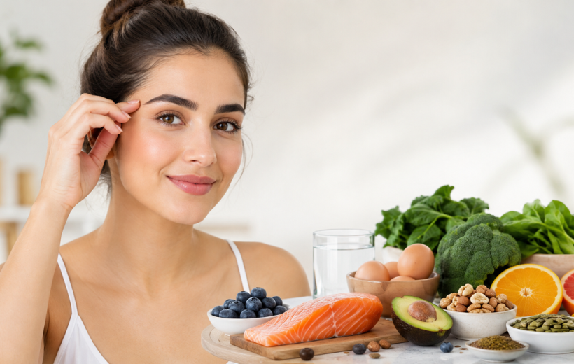 غذاهای مفید بعد از کاشت ابرو؛ بهترین تغذیه برای تقویت فولیکول‌ها و بهبود نتیجه کاشت