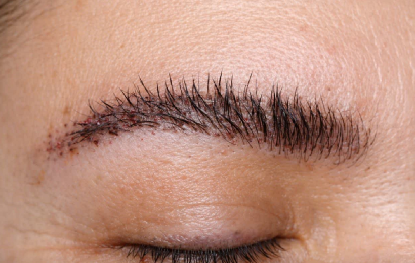 چرا ابروی کاشته شده سیخ می‌شود؟ دلایل واقعی و راه‌های اصلاح فرم ابرو