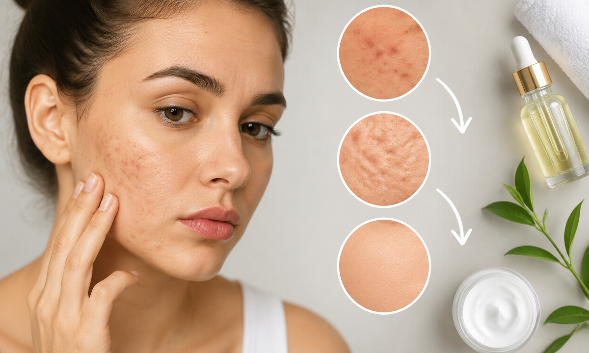 چگونه جای جوش را از بین ببریم؟ روش‌های علمی برای درمان لک و اسکار آکنه