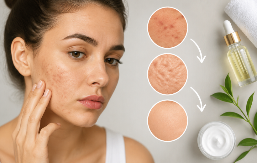 چگونه جای جوش را از بین ببریم؟ روش‌های علمی برای درمان لک و اسکار آکنه