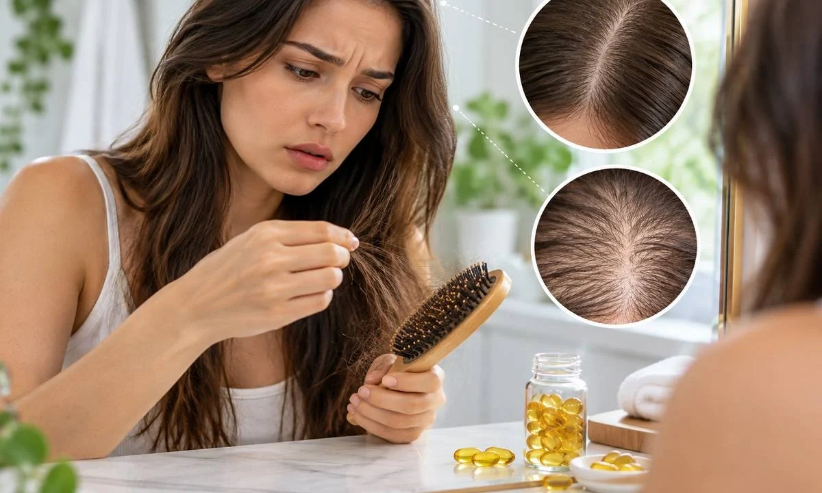 آیا ویتامین E باعث ریزش مو می‌شود؟ رابطه مصرف این ویتامین با رشد و سلامت مو