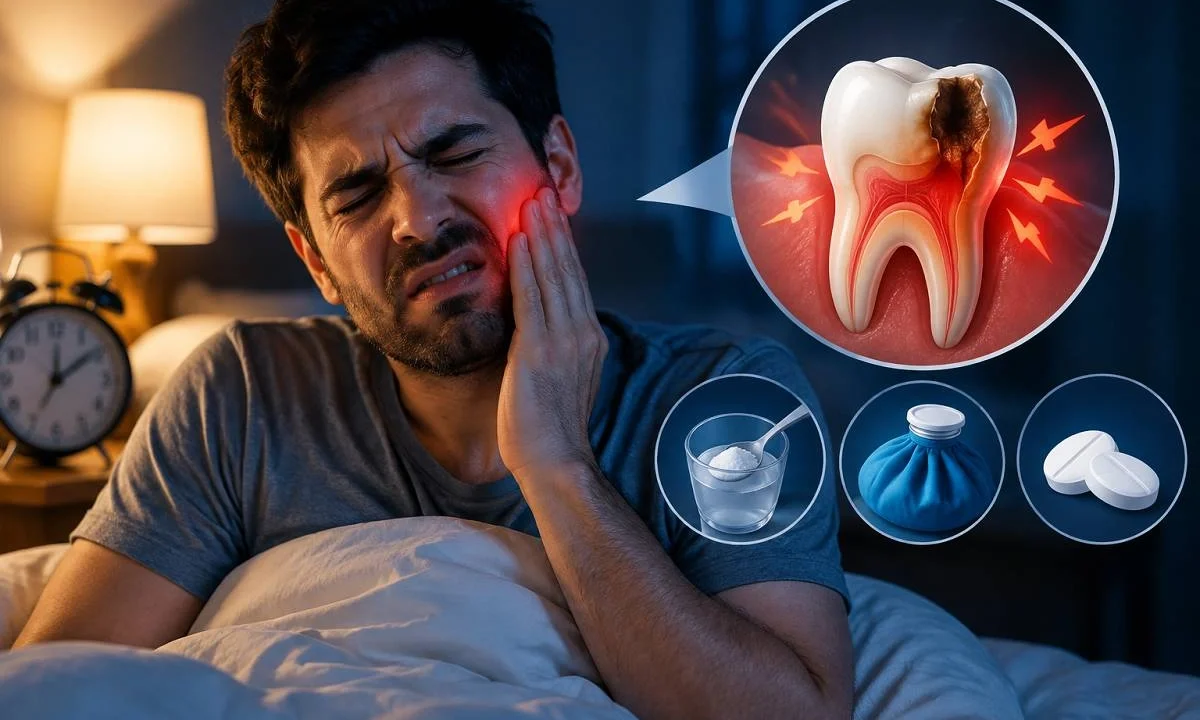 اگر نصف شب دندان درد گرفتیم چه کنیم؟ ۱۰ راهکار فوری برای کاهش درد تا صبح